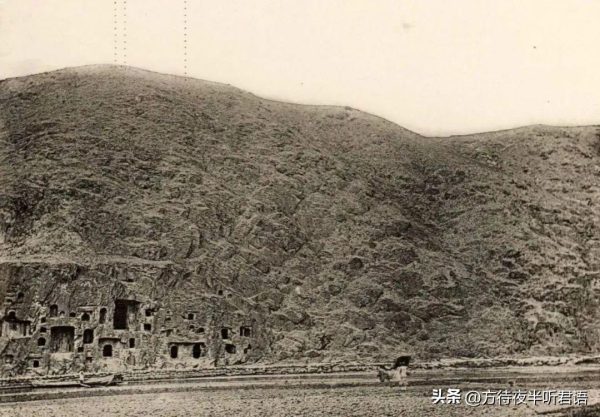 绝版老照片:110年前未被破坏前的龙门石窟