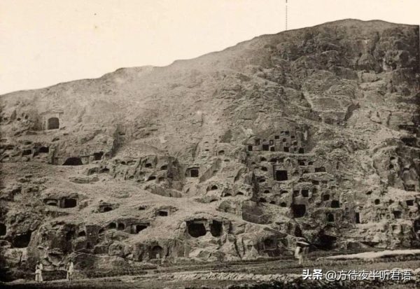 绝版老照片:110年前未被破坏前的龙门石窟