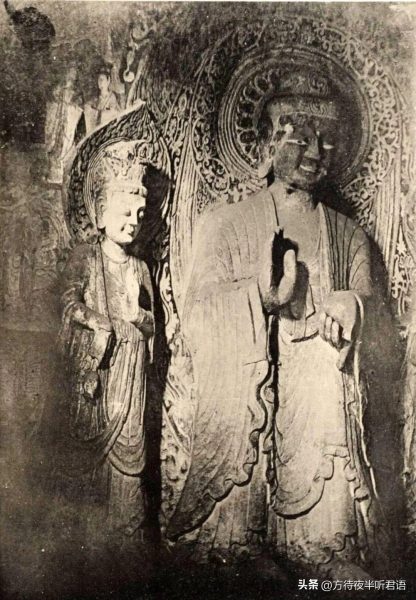 绝版老照片:110年前未被破坏前的龙门石窟