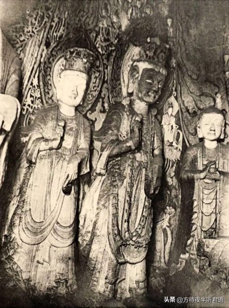 绝版老照片:110年前未被破坏前的龙门石窟