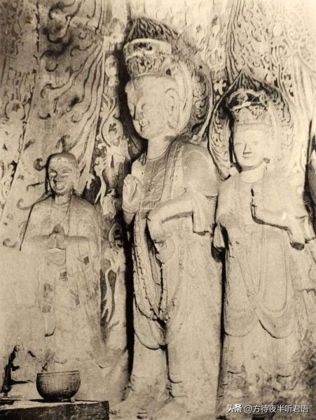 绝版老照片:110年前未被破坏前的龙门石窟