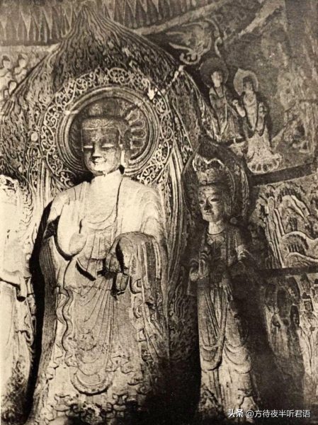 绝版老照片:110年前未被破坏前的龙门石窟