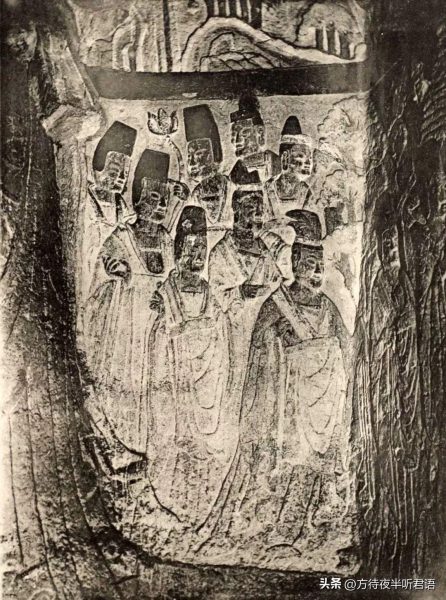 绝版老照片:110年前未被破坏前的龙门石窟
