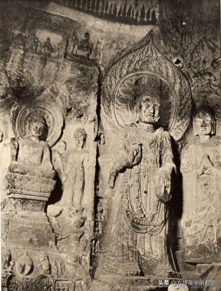 绝版老照片:110年前未被破坏前的龙门石窟