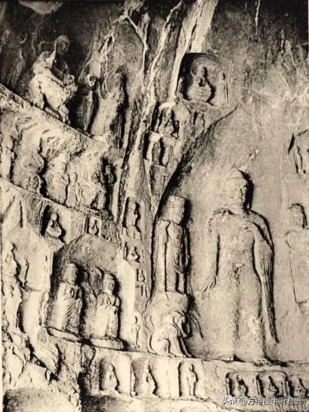 绝版老照片:110年前未被破坏前的龙门石窟