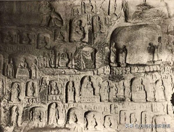 绝版老照片:110年前未被破坏前的龙门石窟