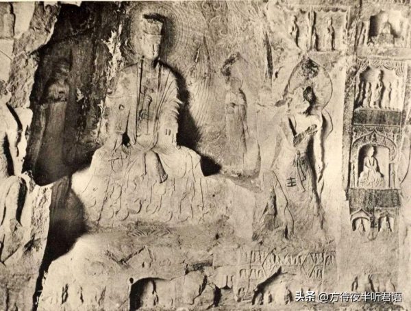 绝版老照片:110年前未被破坏前的龙门石窟