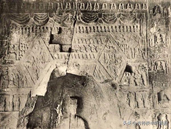 绝版老照片:110年前未被破坏前的龙门石窟
