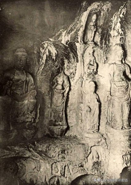 绝版老照片:110年前未被破坏前的龙门石窟