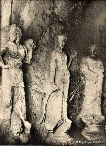 绝版老照片:110年前未被破坏前的龙门石窟